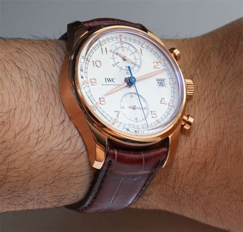 iwc portuguese chronograph replica review|iwc portugieser chronograph classic.